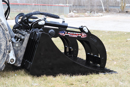 Heavy Duty Grapples Skid Loader