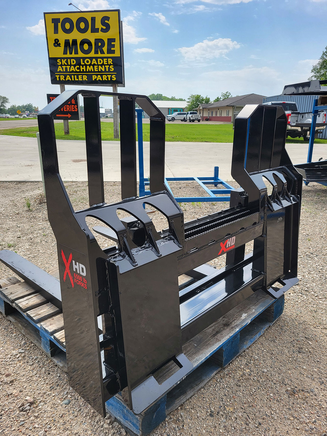 Standard Pallet Fork Skid Loader