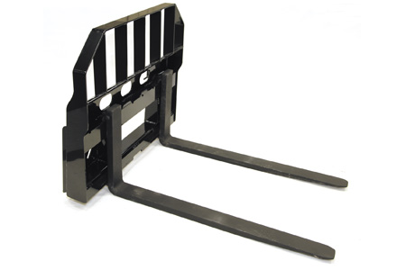 Standard Walk-Thru Pallet Forks Skid Loader