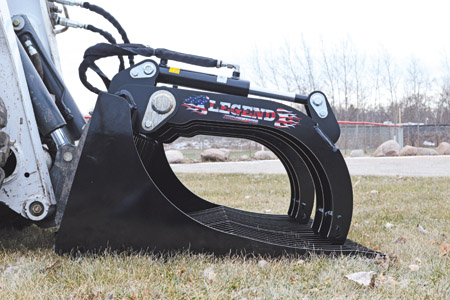 Standard Rock Grapple Skid Loader