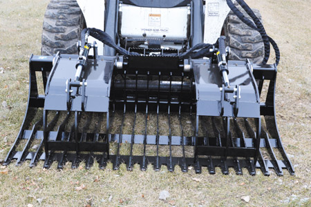 Standard Rock Grapple Skid Loader