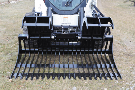 Standard Rock Grapple Skid Loader
