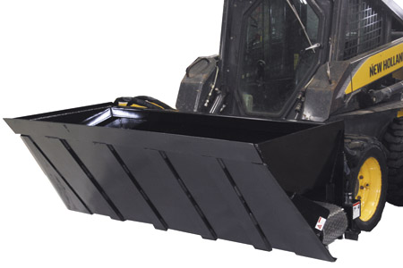 Side Bucket Flow Skid Loader