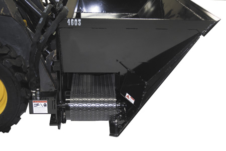 Side Bucket Flow Skid Loader
