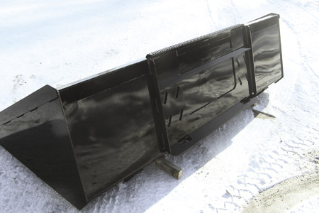 Snow Bucket Skid Loader