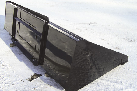 Snow Bucket Skid Loader