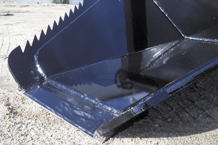 Stump Bucket Skid Loader