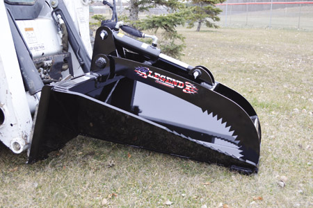 Stump Grapple Skid Loader