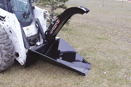 Stump Grapple Skid Loader