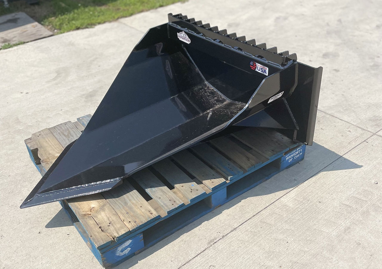 Standard & Walkthru Pallet Forks Skid Loader