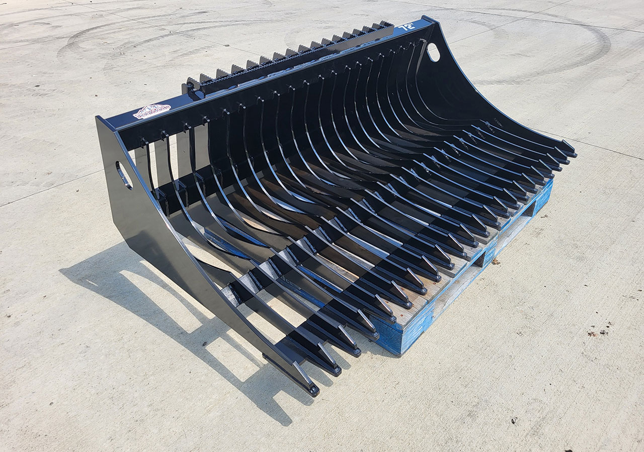 Stump Bucket Skid Loader